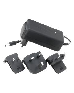 Mascot 2126 16V DC, 16W AC/DC Switch Mode power supply with exchangeable AC plugs