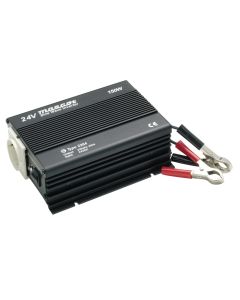 Mascot 2284 150W 12V DC to 230V AC Inverter with EU Socket/Battery Clips and Pure sine wave output