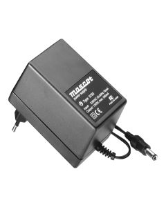 Mascot 9783 12V DC, 6W AC/DC Linear plug-in power supply with EU Plug