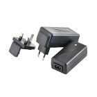 Mascot 2123 6V DC, 6W AC/DC Switch Mode power supply with exchangeable AC plugs