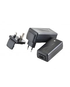 Mascot 2123 6V DC, 6W AC/DC Switch Mode power supply with exchangeable AC plugs