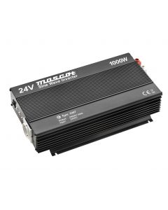 Mascot 2287 1000W 12V DC to 230V AC Inverter with a UK Socket for the output and terminal blocks for the input with a  Pure sine wave output