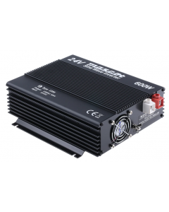 Mascot 2386 600W 24V DC to 230V AC Inverter with both an EU Socket And UK