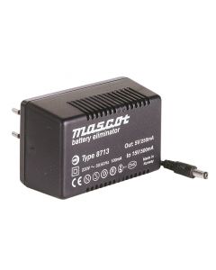 Mascot 8713 5-15V DC, 7.5W AC/DC adjustable Linear power supply with UK Base